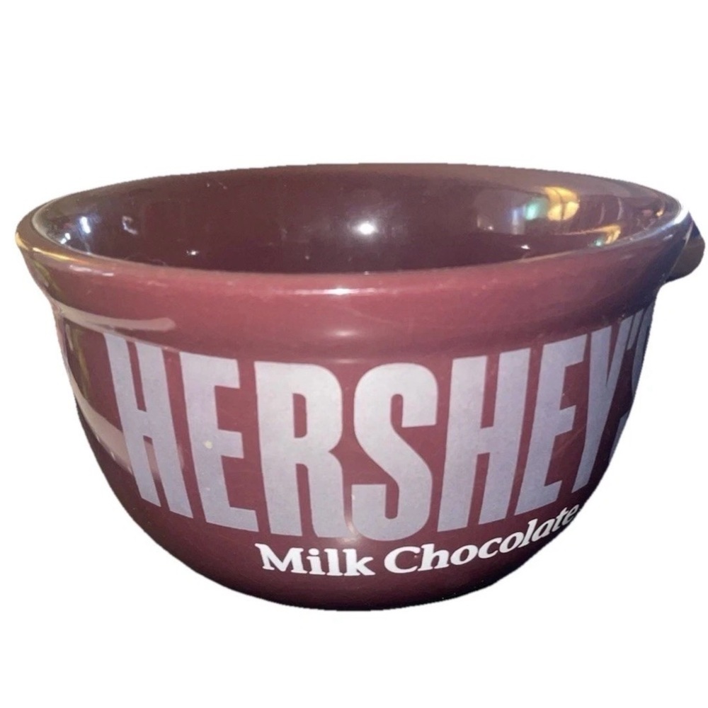 Hershey's Milk Chocolate Novelty Advertising Bowl Candy & Nuts Collectible